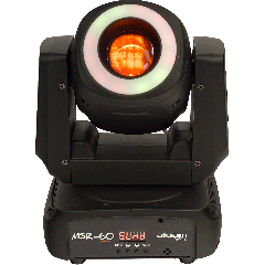 Algam Lighting MSR 60 - Lyre Spot LED 60W avec anneau LED RGB - Vue 1